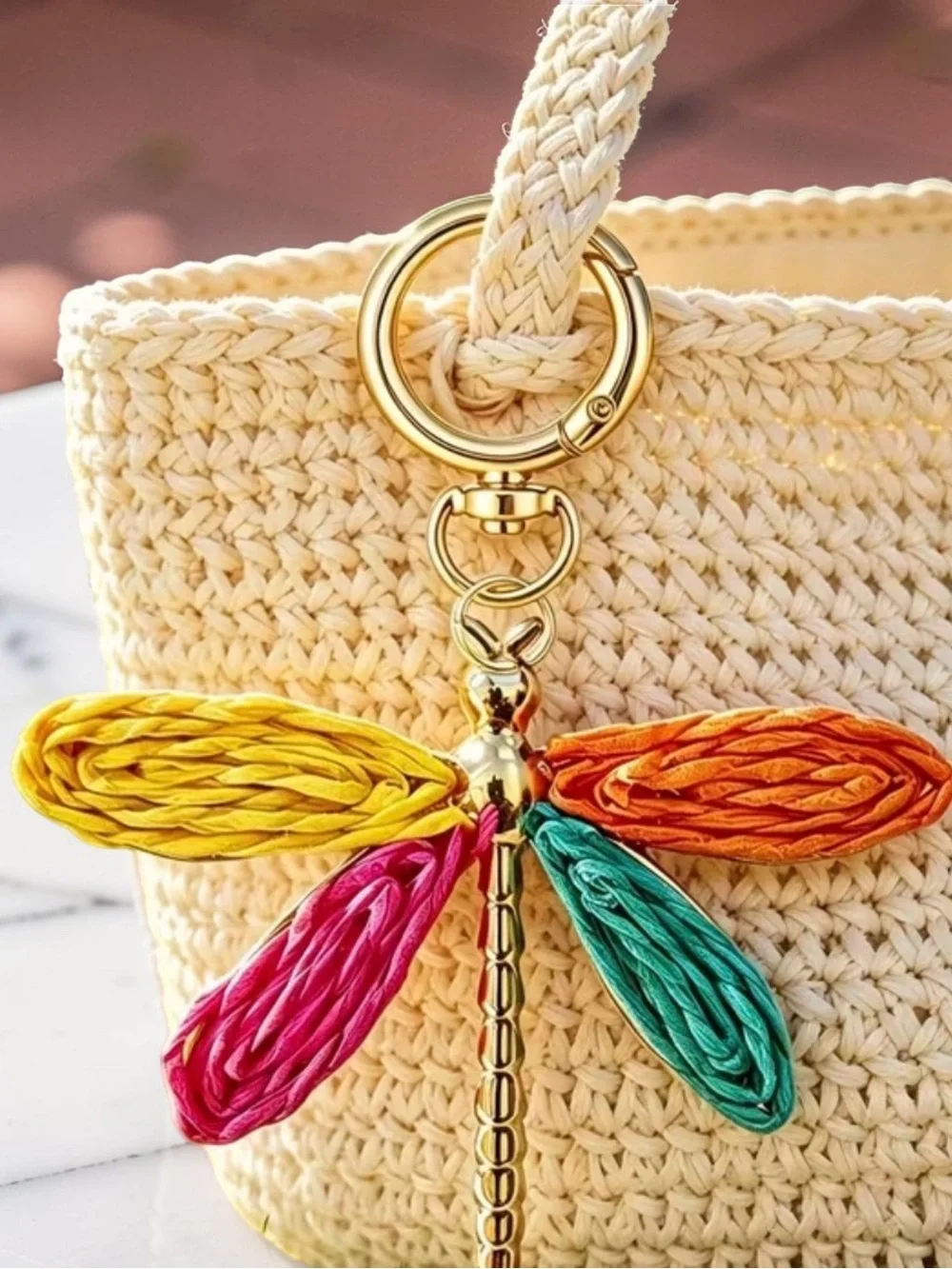 Pick 1‼️ Dragonfly Keychain/Bag Charm 😍